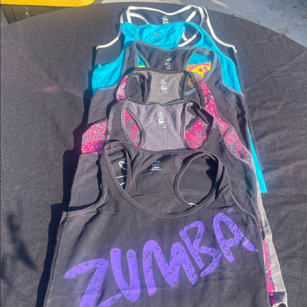 Zumba Tank Tops Set (6 pcs)